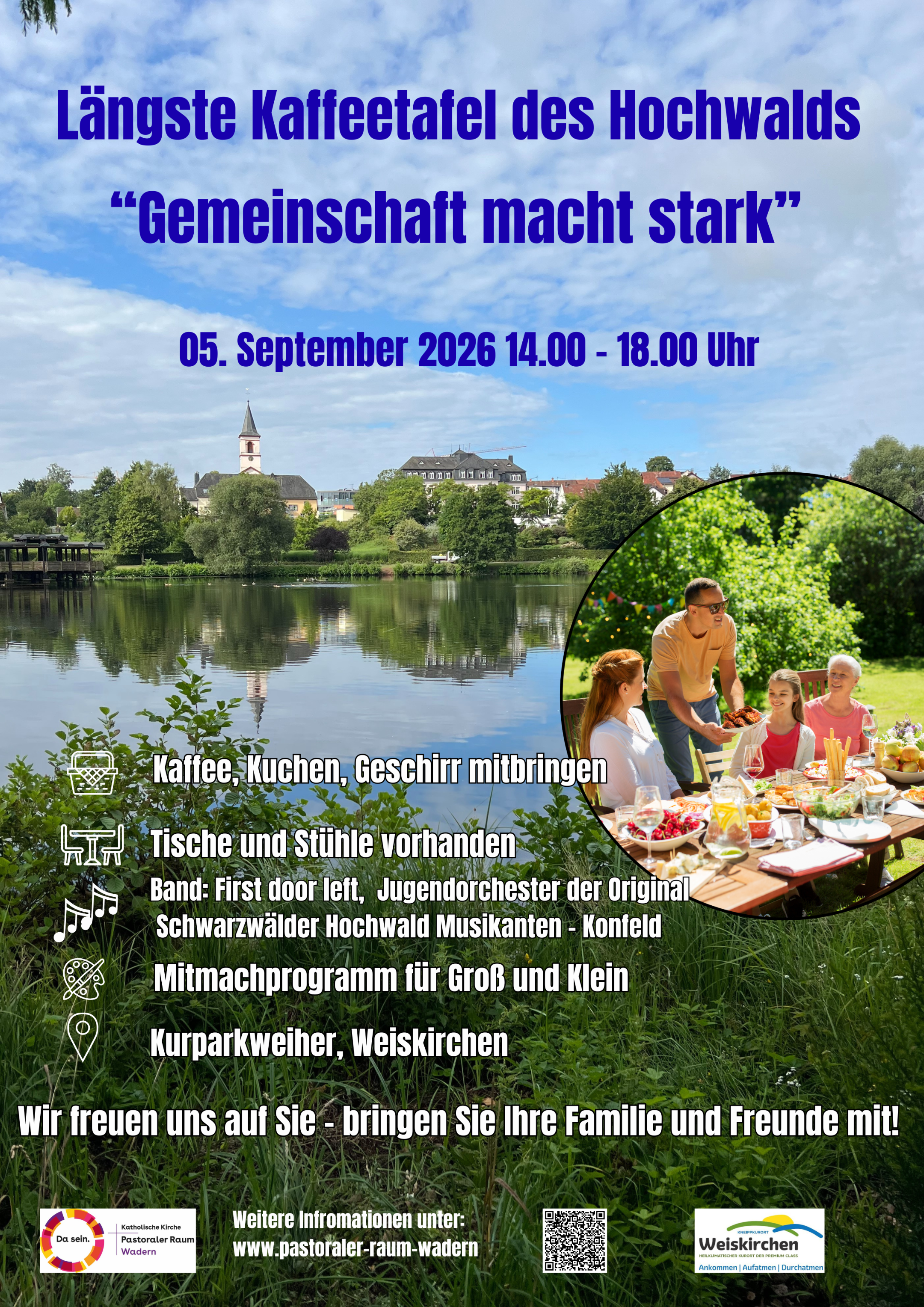 Plakat längste Tafel Hochwald 26