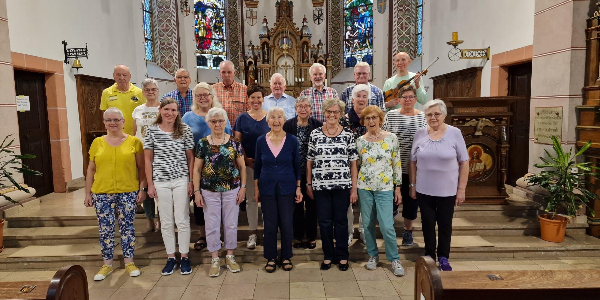 Bild vom Kirchenchor Cäcilia Wadrill