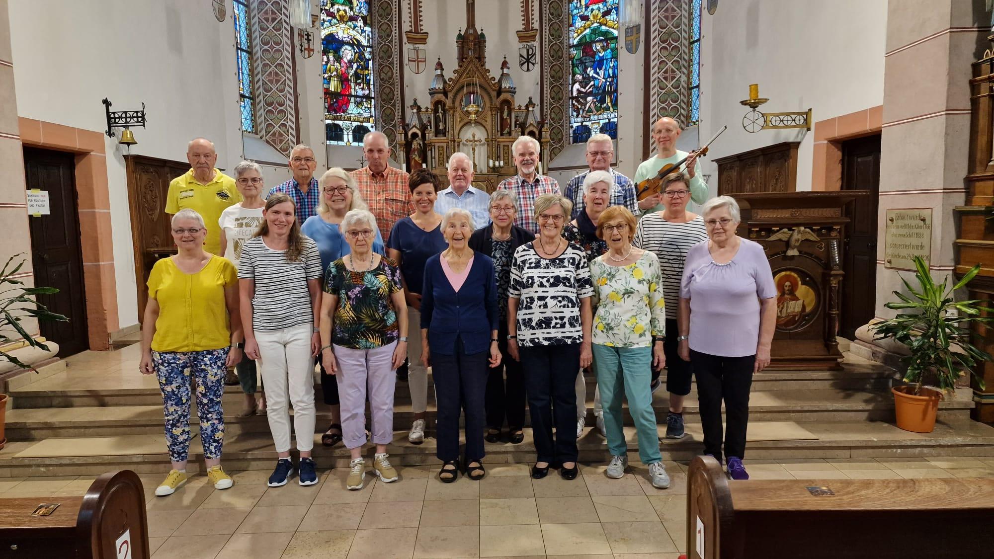 Bild vom Kirchenchor Cäcilia Wadrill