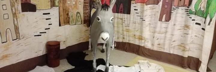 Ostergarten Wadrill-der Esel