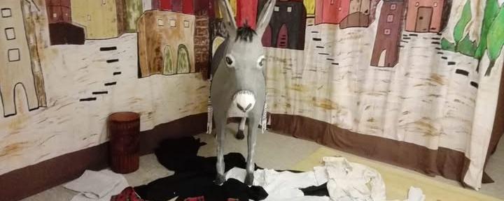 Ostergarten Wadrill-der Esel