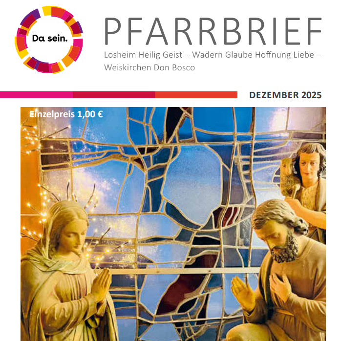 Deckblatt Pfarrbrief Dezember 25