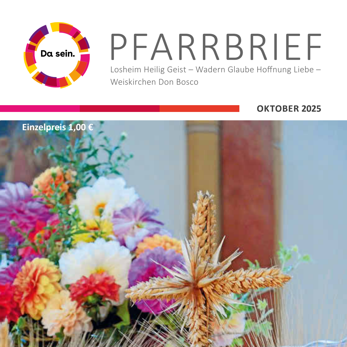 Deckblatt Pfarrbief Oktober 25