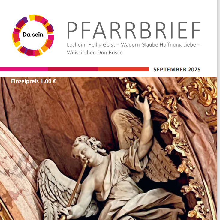 Deckblatt Pfarrbrief September 25