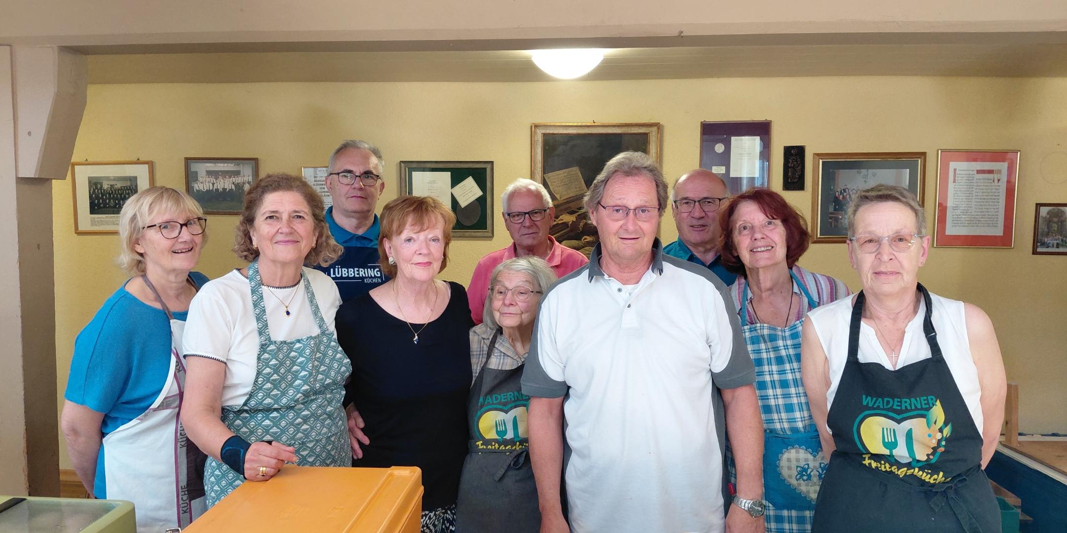 Das Team der Freitagsküche