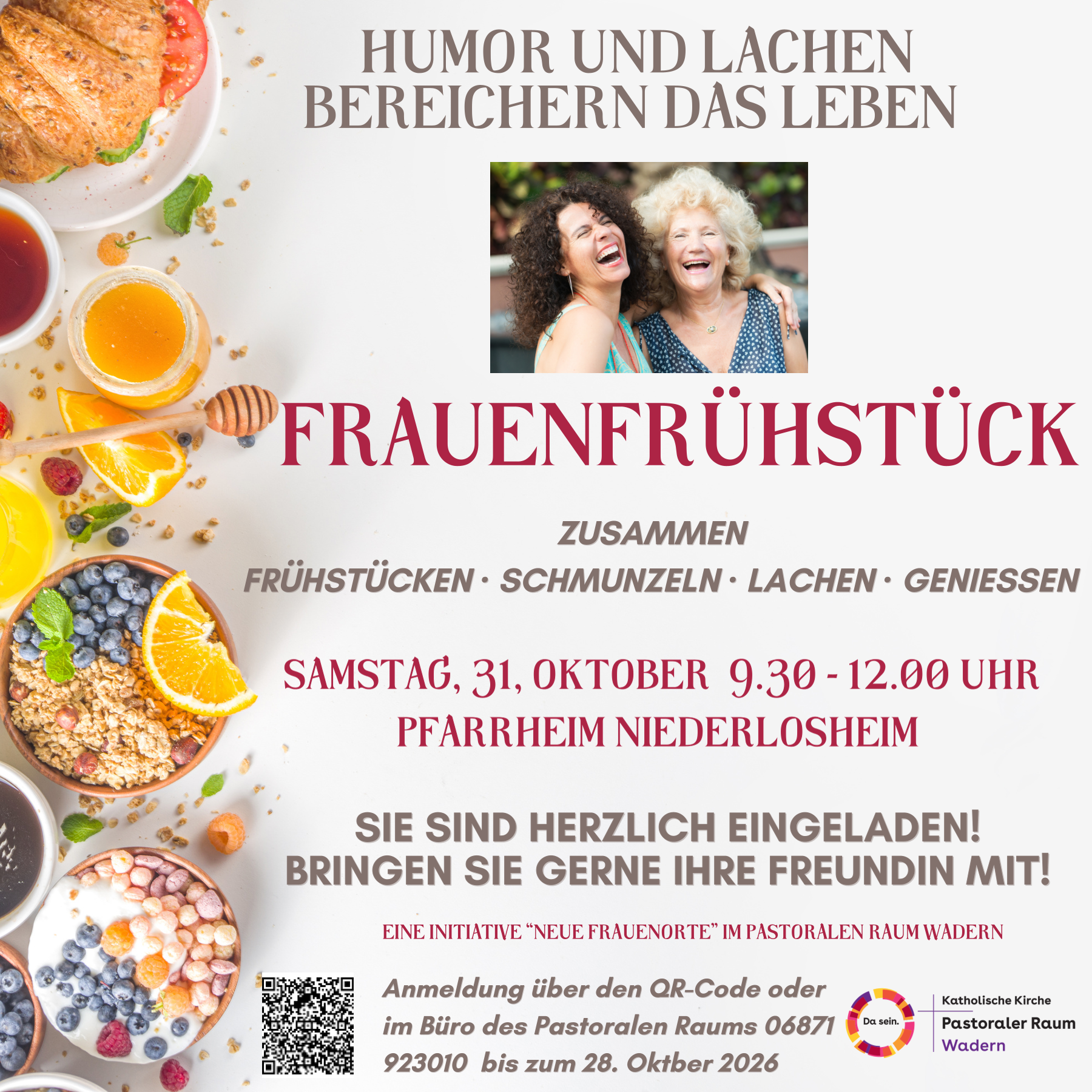 Frauen frühstücken gemeinsam