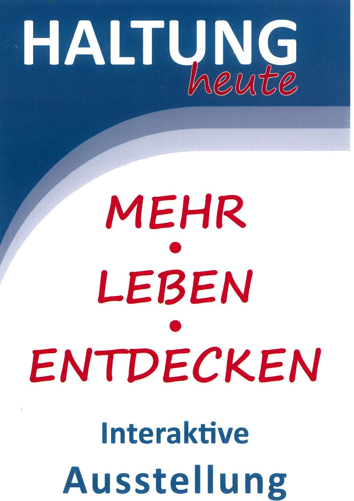 Plakat zur Ausstellung Haltung (c) Pastoraler Raum Wadern Plakat zur Ausstellung Haltung