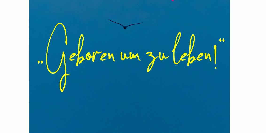 Plakat zu Mia Chillout am 19.01.25 Titel 'Geboren um zu leben'