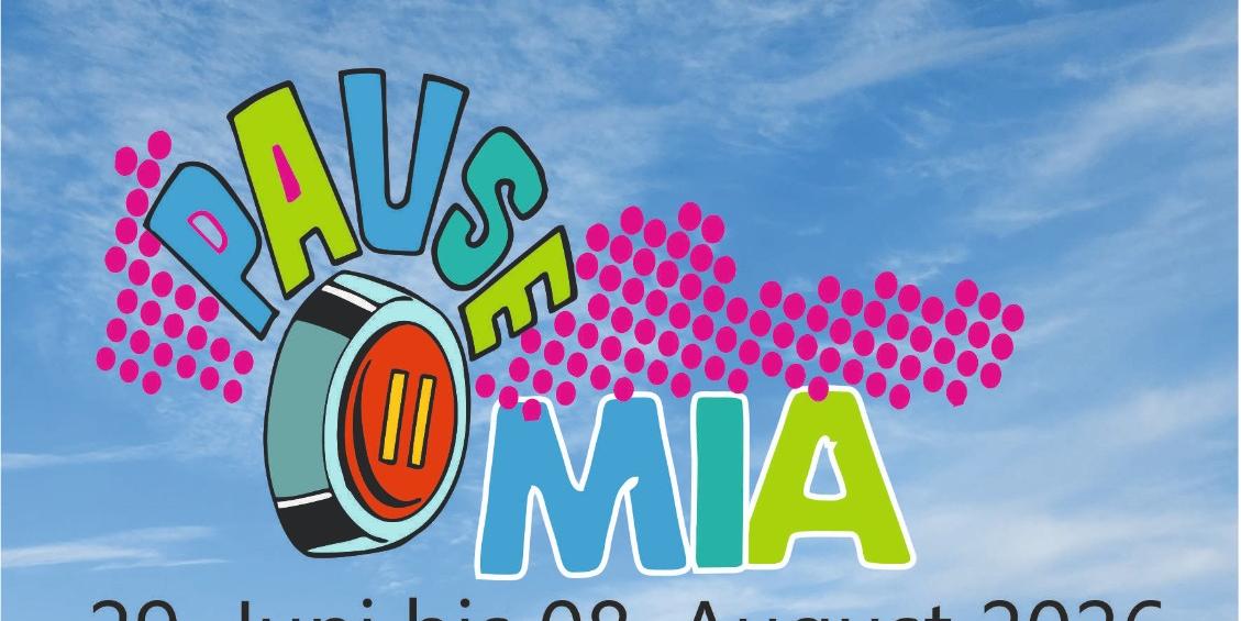 Plakat zur Sommerpause 26 in der Jugendkirche Mia