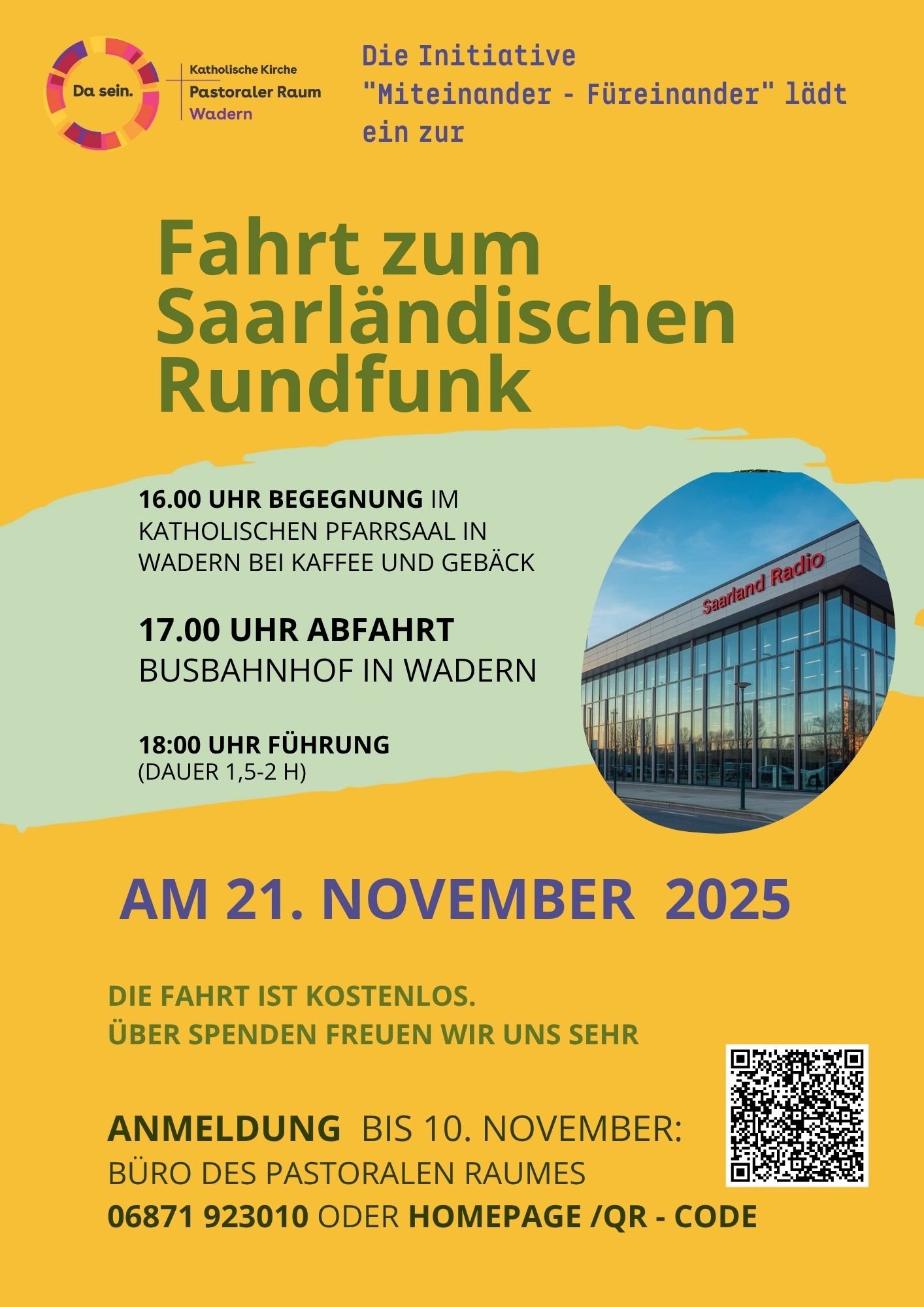 Plakat Ausflug SR 21.11.25
