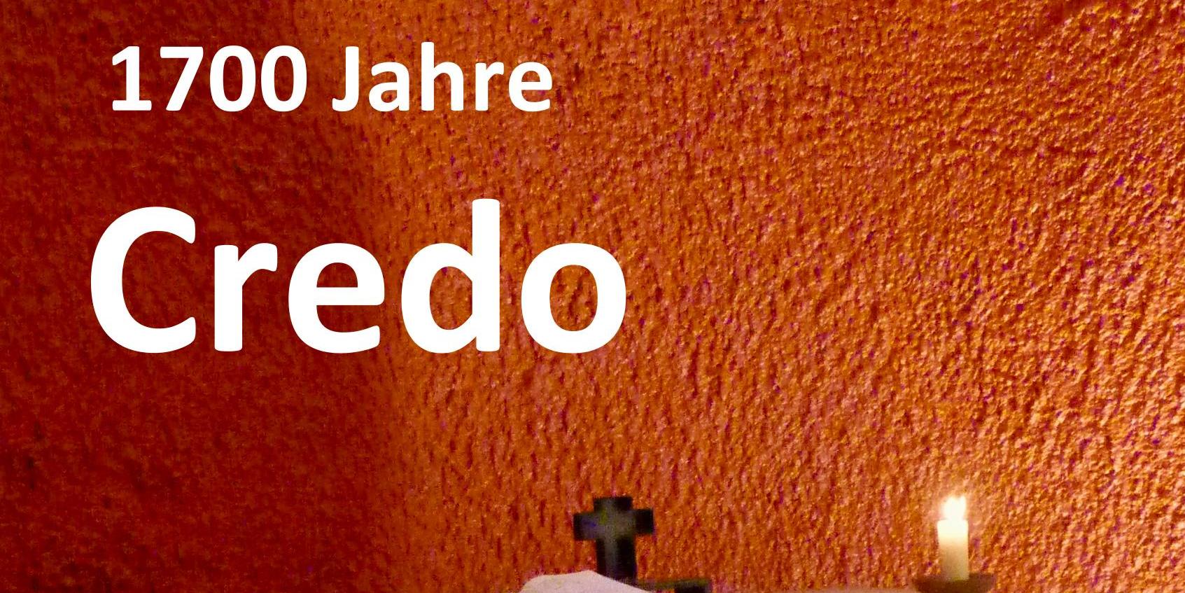 Plakat Konzert 1700 Jahre Credo 9.November 25