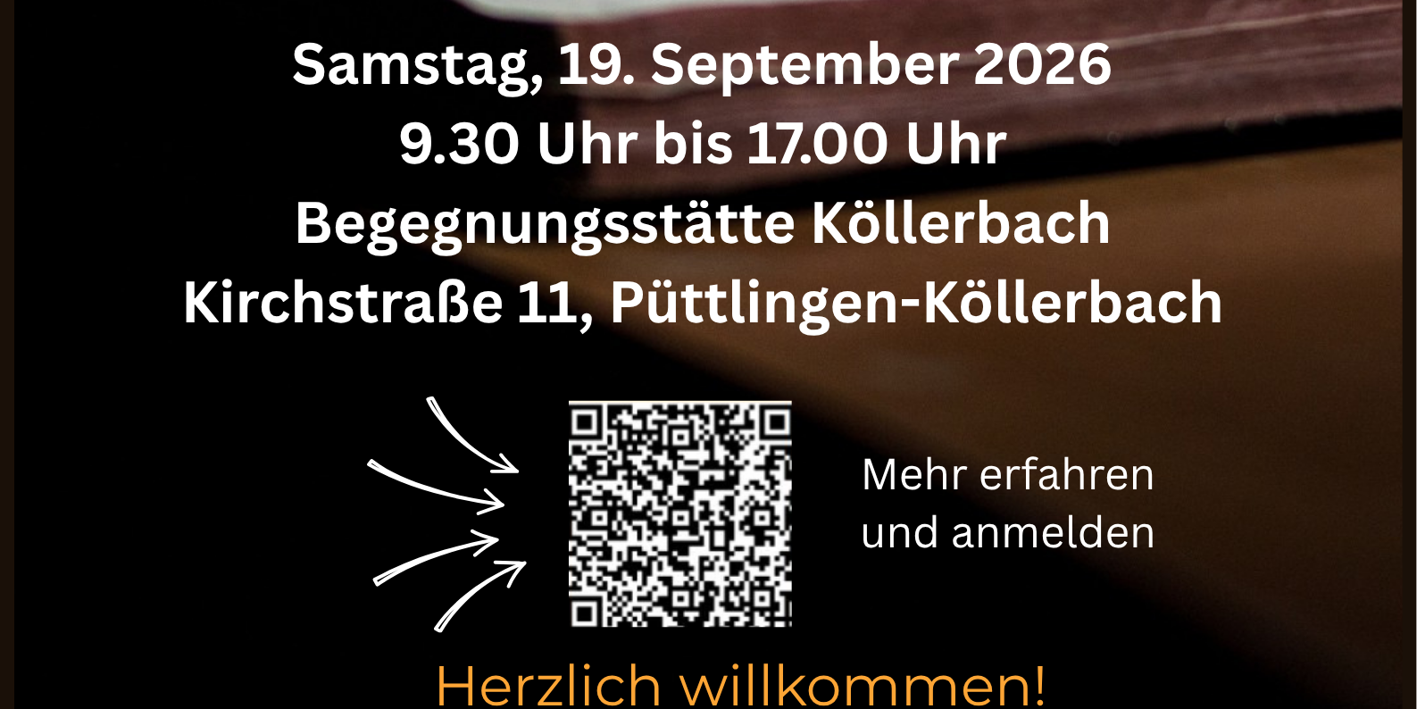 Plakat Einladung Saarländischer Bibeltag