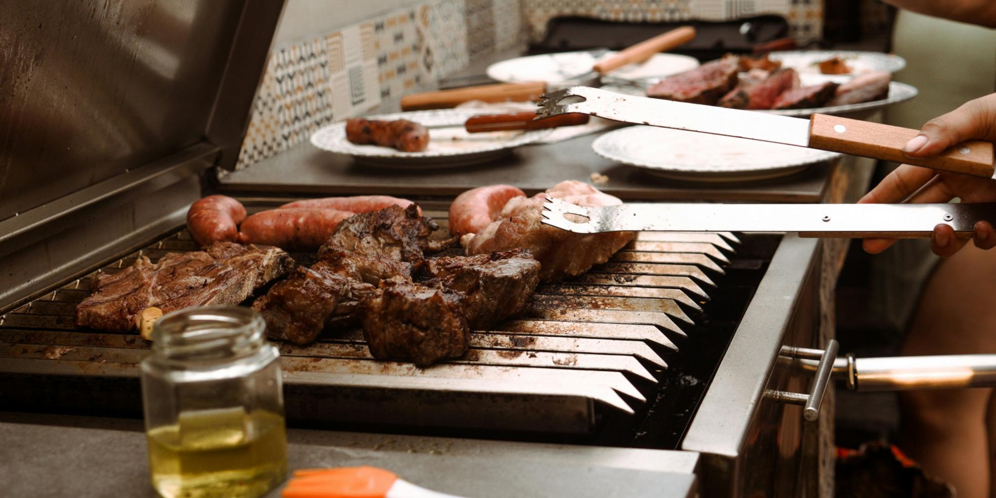 Gemeinsames Grillen