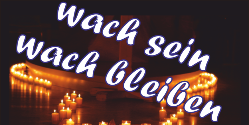Plakat zur Nacht der Lichter in der Jugendkirche Mia an Gründonnerstag 2. April 26