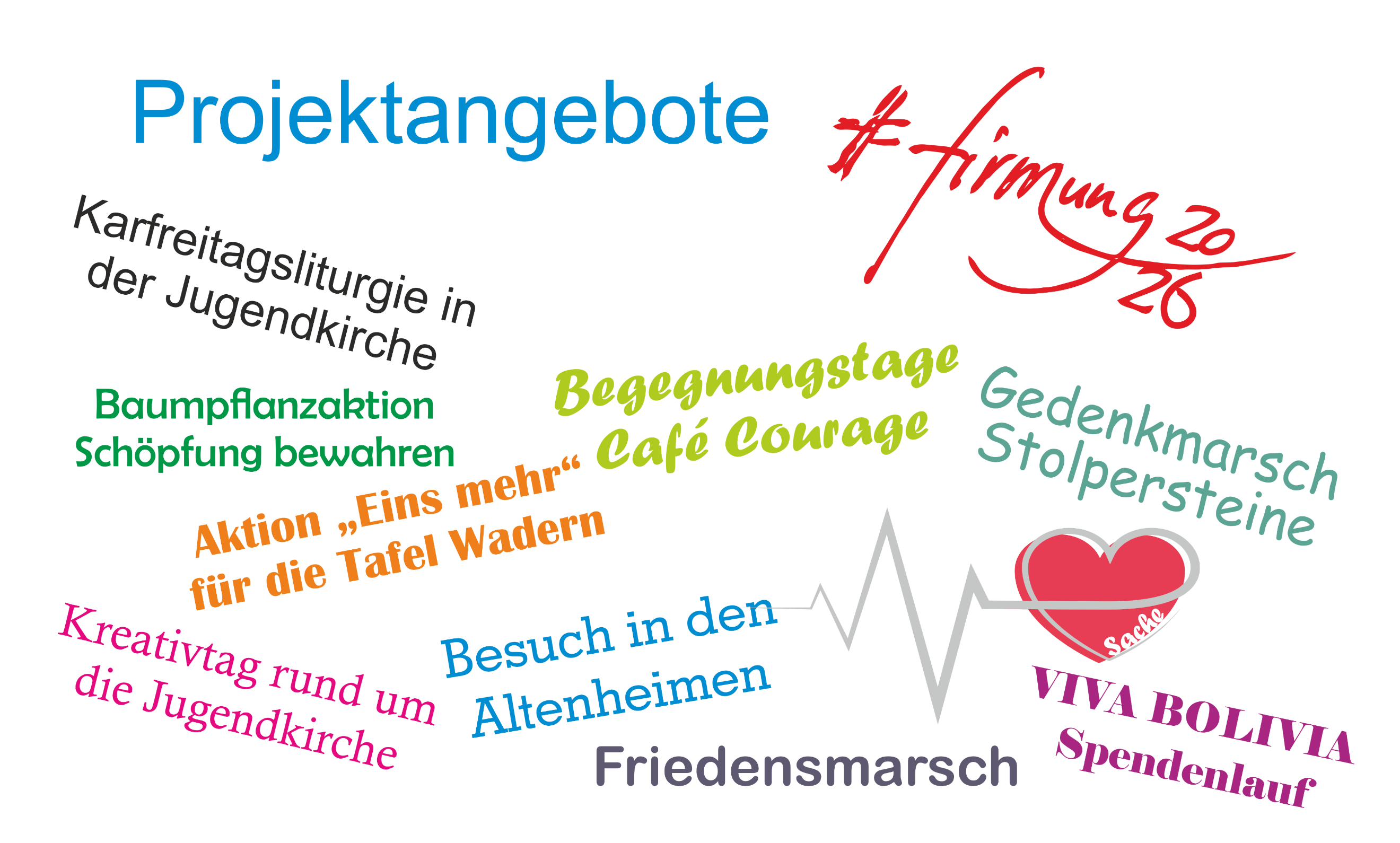 Übersicht der Projekte zur Firmvorbereitung 26