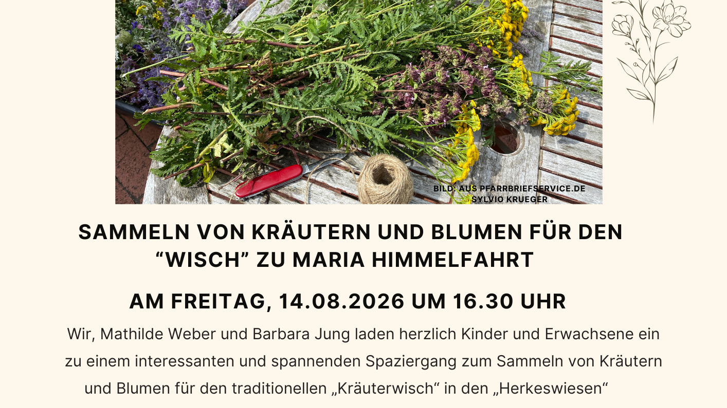 “Wisch” zu Maria Himmelfahrt