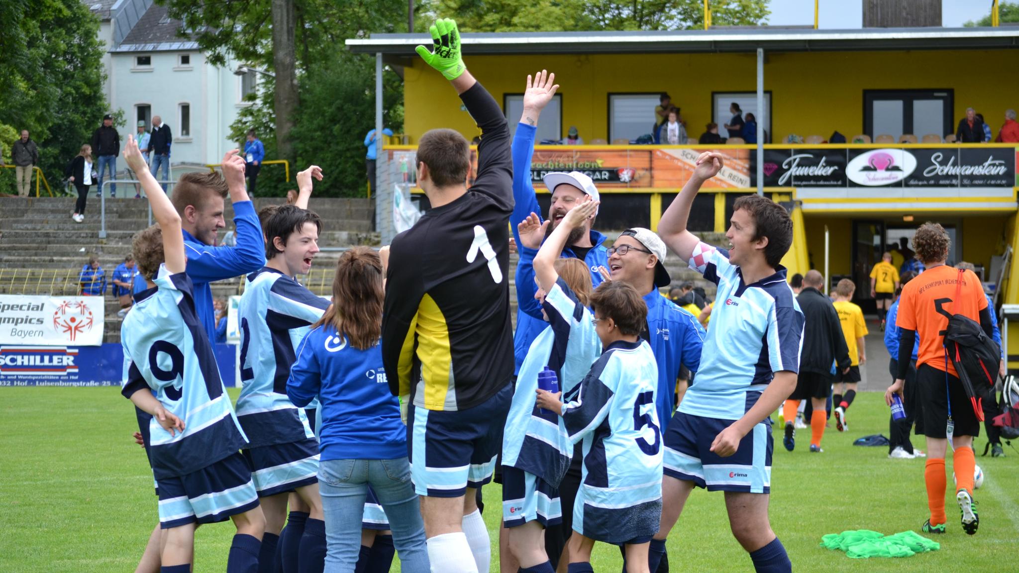 Bei den Special Olympics gibt es auch ein Fußball-Turnier. (Symbolfoto)